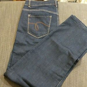 Avenue Plus Size 1432 Straight Leg Jean